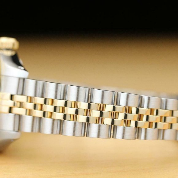 Sale! Rolex Ruby Diamond Gold Date Ladies Watch - Picture 6 of 8